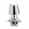 Luxus Bins Brother Tischlampe - Silber - Mr Who - Goldmännchen - Dekoratives Accessoire - Wohnzimmerdekoration - Schlafzimmerdekoration - Tischdekoration - Dekorative Tischlampe - Wohnaccessoire