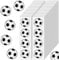 100Pcs Soccer Party Sports Stickers Packs Game Decor 2022 World Cup Football Cheer Stuff, Vinyl Water Bottle Sticker, Teen Room Wall Decoration, Planner Reward Pride Stickers for Boys Girls
