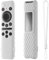 Hi Color Custodia in silicone per telecomando Samsung BN59-01432A 2023 TM 2360E Samsung Smart TV Remote Samsung pannello solare custodia con cordino (bianco)