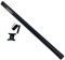 wanhaoaony SattelstüTze Gefedert Litepro for Birdy 34,9 mm 600 mm Sattelstütze Aluminiumlegierung Sattelstütze Faltrad Sitzrohr Schwarz Silber SattelstüTze (Color : Black)