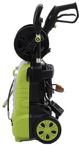 SIXRUN Lavadora de Alta Presión Flujo de Agua Estable Potente Lavadora Eléctrica Multifuncional para Autos Cercas Patios Entradas Lavadora a Presión Eléctrica (Enchufe de la UE
