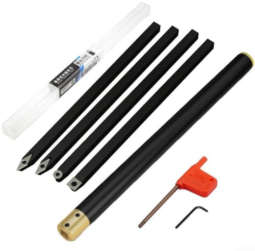 Carbide Insert Hollowing Wood Turning Chisels, Vibration Absorbing Bar (Square Shape)