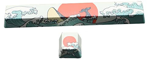 Chenxi Studio Touches de thème Pbt Sublimation OEM Hauteur Personnalisé Espace Clavier Mécanique Clavier Corail Mer Pour Clé