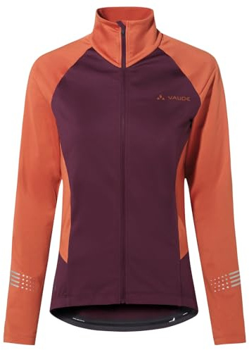 VAUDE Damen Langarm Fahrradtrikot Posta LS Tricot III, sehr warm, atmungsaktiv & schnelltrocknend, Passform: Slim fit