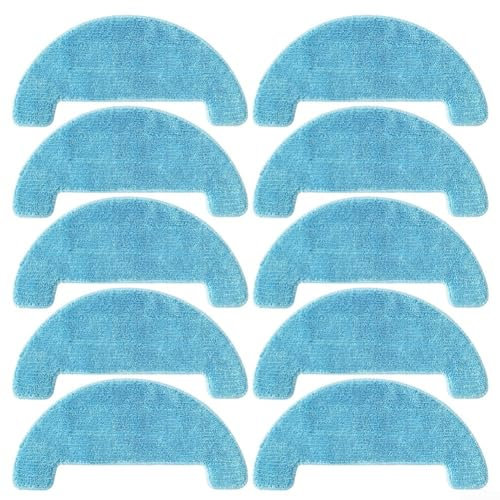 Wischtuch für Saugroboter, hohe Saugfähigkeit, Ersatz für Kyvol Cybovac E20 E30 E31 gegen hartnäckige Flecken (10 Stück)