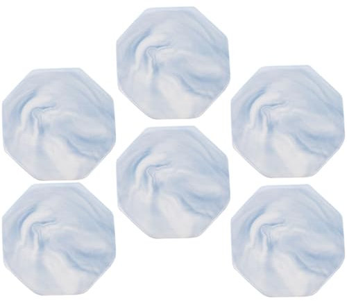 OFFSCH 6 Posavasos De Mármol Cerámico Antideslizantes Absorbentes Decorativos para Hogar
