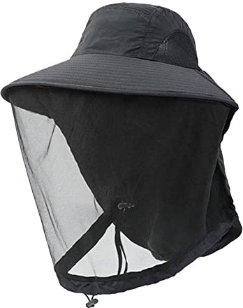 Sombrero de vaquero premium de paja natural alemán con correa ajustable para la barbilla, protección UV y resistente al agua, para disfraz de vaquera y al aire libre, Negro , Talla única