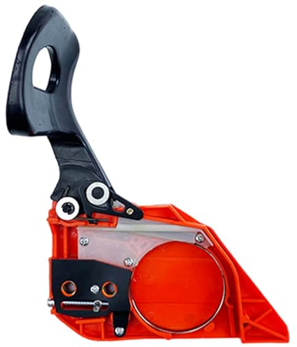 Peosaard Accessoires de tronçonneuse, Couvercle de pignon freinage, pièces tronçonneuse épaissies la poignée Frein, Embrayage pignon Remplacement pour 4500 5200 5800, pièces