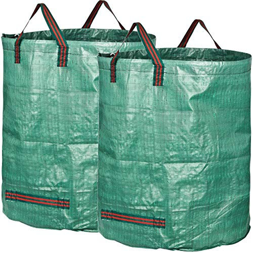 GardenMate 2x sacs de jardin PROFESSIONNAL 400L indéchirables