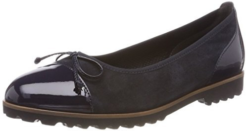 Gabor Shoes Damen Gabor Jollys Geschlossene Ballerinas, Blau (Pazifik (Cognac)