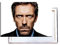 Unified Distribution Dr. House - Gregory House Gesicht Hugh Laurie - 60x40 cm - Bilder & Kunstdrucke fertig auf Leinwand aufgespannt und in erstklassiger Druckqualität