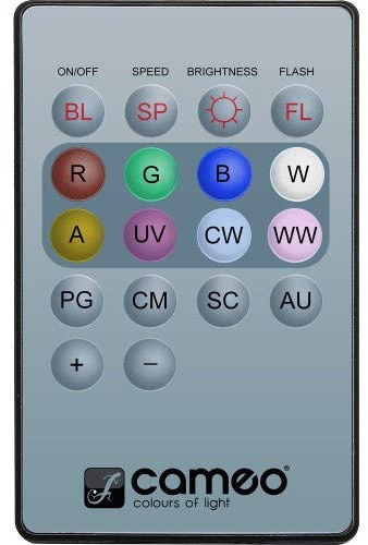 Cameo Q-SPOT REMOTE 2 - Infrared Remote Control for Q-SPOTS (V2)
