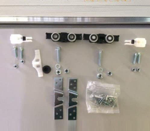 FIP, Kit Binario per Porta Scorrevole, Portata 120 kg, 180 cm
