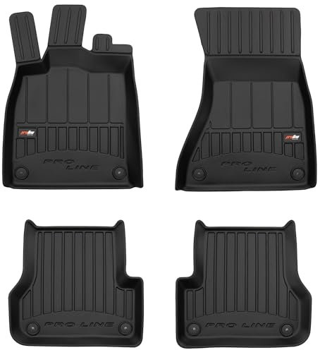 MOTOS Gummimatten Auto Fussmatte passend für Audi A6 C7 2011-2018 Verbessern Sie Ihren Reisekomfort mit Antirutschmatte Auto 3D- Allwetter fußmatten Auto, Schutz vor Verschmutzung