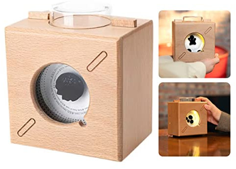 Magnetic Fluid Music Smart Rhythm Lamp Black Liquid Changes mit Sound Fashion Kreatives Geschenk für Damen und Herren