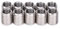 Insertos Roscados M8 M10, 10 Piezas Tuercas Reductoras de Rosca Interior M8 * 1,25 Exterior M10 * 1,5 Tuerca de Inserción de Rosca Inserto de Reparación de Rosca