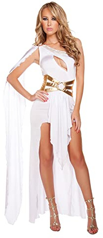Ulalaza Cosplay-Kostüm für Damen, Cleopatra, griechische Göttin, antike römische Kriegerin, Uniform-Outfit für Halloween-Party