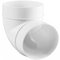 SPARES2GO Cooker Hood Bend Elbow Duct 90 Degree Vent Hose Pipe Tube Male Ducting Connector (6 / 150mm)