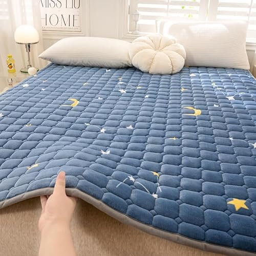 WNRLL Futon Tatami Boden Matratze Fußmatte Faltbare Bett Matratze rutschfeste Isomatte für Schlafsaal Heimgebrauch,8,90X200cm