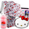 Hello Kitty Travel Backpack and Lunch Box Set - Hello Kitty Large Backpack, Hello Kitty Lunch Bag, Water Bottle, Stickers & More | Hello Kitty Backpack