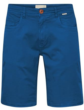 Blend Herren Chinoshorts Shorts Kurze Hose mit Eingrifftaschen Gürtelschlaufen Baumwollmischung leicht elastisch Regular fit, Größe:XXL, Farbe:Navy Peony (194029)
