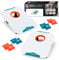 Wild Sports NFL Miami Dolphins Pro Football Allwetter Cornhole Set - Travel Bean Bag Toss Set Includes 8 Bean Bags