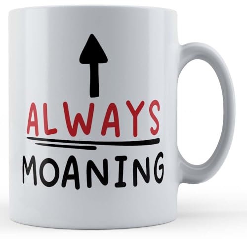 Father Fox - Always Moaning - Funny Moaner, Complaining Gift Mug, Ceramic, 11fl.oz.