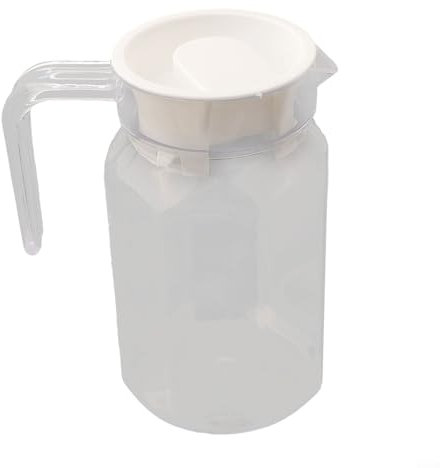 Pichet à jus en plastique pour cuisine résistant aux chutes et carafe d'eau (0,5 l)