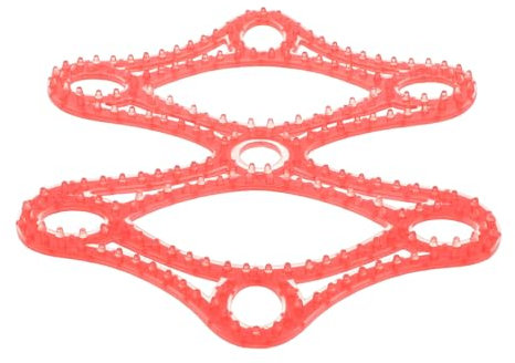 Mikinona Helmpolsterung kühlendes Kopftuch Hutkrempenbieger Kühlweste Huteinlagen Schweißschutz kühlende Schädelmützen für Männer Brille Dirtbike Hals Klimaanlage UTV-Brille Kieselgel rot