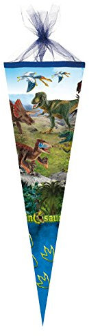 Nestler Schultüte Dinosaurs 50 cm rund 4015594841416