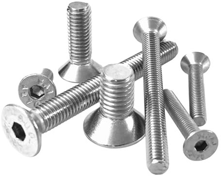 10/25/50 Stück Senkkopfschrauben Senkschrauben DIN 7991 ISO 10642 M3/M4/M5/M6/M8/M10 Edelstahl A2 V2A Innensechskant ISK // EHK-Verbindungstechnik