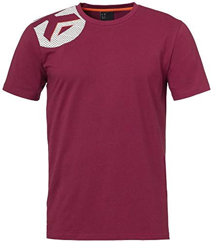 Kempa Kinder T-Shirt Core 2.0 T-Shirt, deep rot, 128, 200218611
