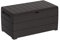 Duramax Cedargrain Durabox 416 Liter/ 110 Gallonen Kissenbox aus Kunststoff, Auflagenboxen für Terrasse und Gartenmöbel, abschließbare Kissenbox aus Kunststoff mit Gasflasche, Dunkelbraun