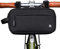 Rhinowalk Bike Bag,Exercise Bike Handlebar Bag Waterproof Multifunctional Messenger Bag Frame Front Accessories Black