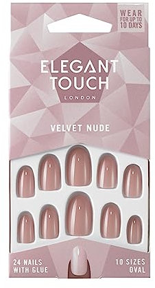 Elegant Touch Core Colour Nails Velvet Rose