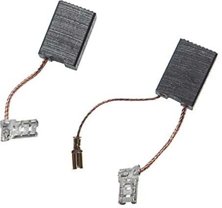 vhbw 2x Kohlebürste 18 x 12,5 x 6,5 mm kompatibel mit Bosch 11214, 11206, 11214EVS, 11208, GBH 7/45 DE, 11209, 11209.1 Elektrowerkzeug
