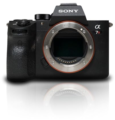 Sony Alpha 7R III Mirrorless Camera with 42.4MP Full-Frame High Resolution Sensor, Camera with Front End LSI Image Processor, 4K HDR Video and 3 LCD Black (Renewed)