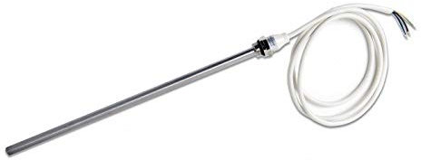 Warmehaus 100W Dual Fuel Electric Heating Element with Cable for Heated Towel Rails Ladder Radiators Warmer