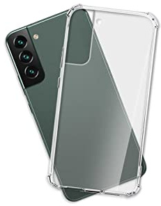 mtb more energy® Case Soft Armor kompatibel mit Samsung Galaxy S22 5G (SM-S901, 6.1'') - verstärkte Ecken - Kameraschutz - 1,5mm TPU - Schutz-Hülle Cover Handyhülle