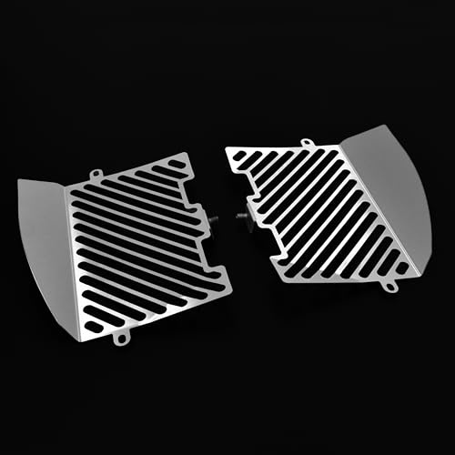 ZIEGER XRV 750 Africa Twin Honda Radiator Guards Cover Silver