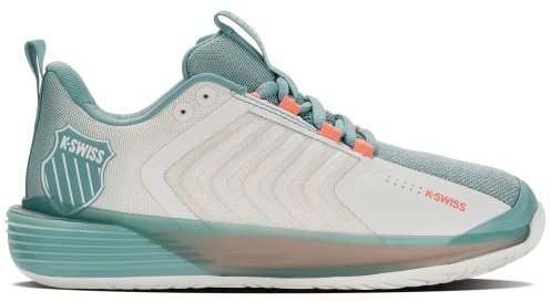 K-Swiss Womens Cloud Ultrashot 3 Tennis Shoes White 6.5 UK