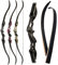 ZSHJGJR Bogenschießen Recurvebogen Set 56 58 60 Zoll 30-60lbs Take Down Recurve Bogen und Pfeil Set Jagd Bogen Für Erwachsene Anfänger mit Bogenschießen Zubehör (60-50lbs, Camo-Set 1)