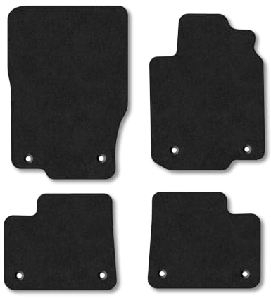Mercedes GLE (2015-2019) Carpet Car Mats | Black Edge Trim Tailored Fit Floor Mats Full Coverage Protection Accessories Easy Clean Anti Slip Made in the UK