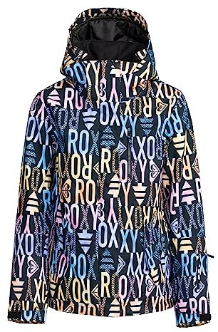 Roxy Damen Jetty Jk Winterjacke, schwarzes, M