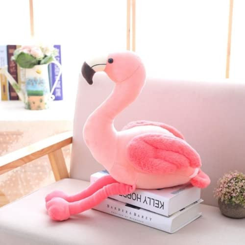 Peluche 36Cm Simulazione Fenicottero Peluche Giocattolo Rosa Uccello Giocattolo Coccolone Cuscino Compleanno Vacanza Regalo Camera Decorazione Ornamento