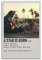 Filmposter A Star Is Born, Raumdekoration, ästhetisches Poster, künstlerisches Poster für Schlafzimmer, Wohnzimmer, Wände, 40 x 60 cm, ungerahmt