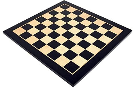 RUTAVM Schach 21,6-Zoll-Schachbrett Aus Holz, Schachbrettgröße, Professionelles Turnier-Schachbrett, Schachtisch Tischspiel