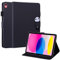 GoodcAcy Kompatibel mit iPad 11(2020)/iPad 10.8 Zoll Tablet Hülle mit - Ultra Dünn mit Standfunktion Slim PU Leder Smart Schutzhülle Kompatibel Hülle iPad 11(2020)/iPad 10.8 Zoll - Schwarz