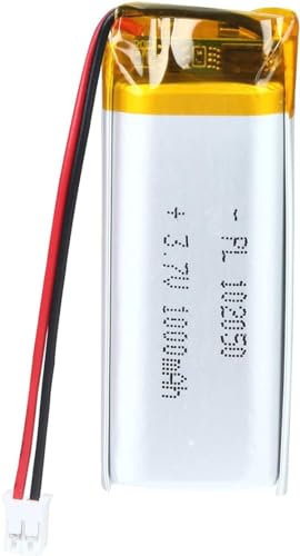 JJoias 3.7V 1000mAh Battery 102050 Lithium Polymer Ion Rechargeable Li-ion Li-Po Battery With 2P PH 2 0mm Pitch Connector