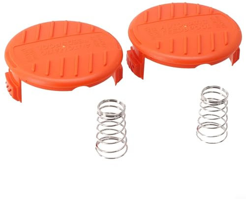 Grass Trimmer Coil Cover, String Trimmer Spools Cover, Lawnmower Replacement Spool Cover, Mower Spare Part For Black-Decker 385022-03N